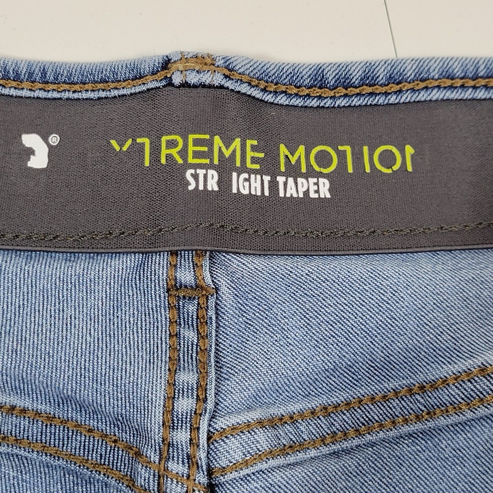 Lee Men's Jeans Extreme Motion Straight Taper Size 40x30 Blue - Picture 9 of 11